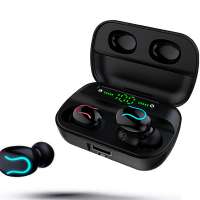 2020 New Products Wireless Earbuds with 2000mAh Power bank Hifi Stereo Music Bluetooth Headphone