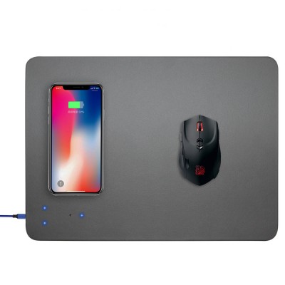 Mobile Phone Qi Wireless Charger Charging Mouse Pad Mat for Phone